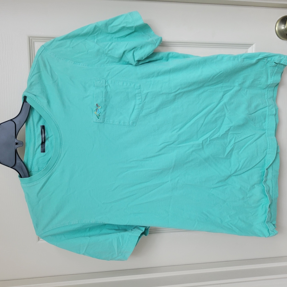 Greg Norman Collection Blue Short Sleeve Tee